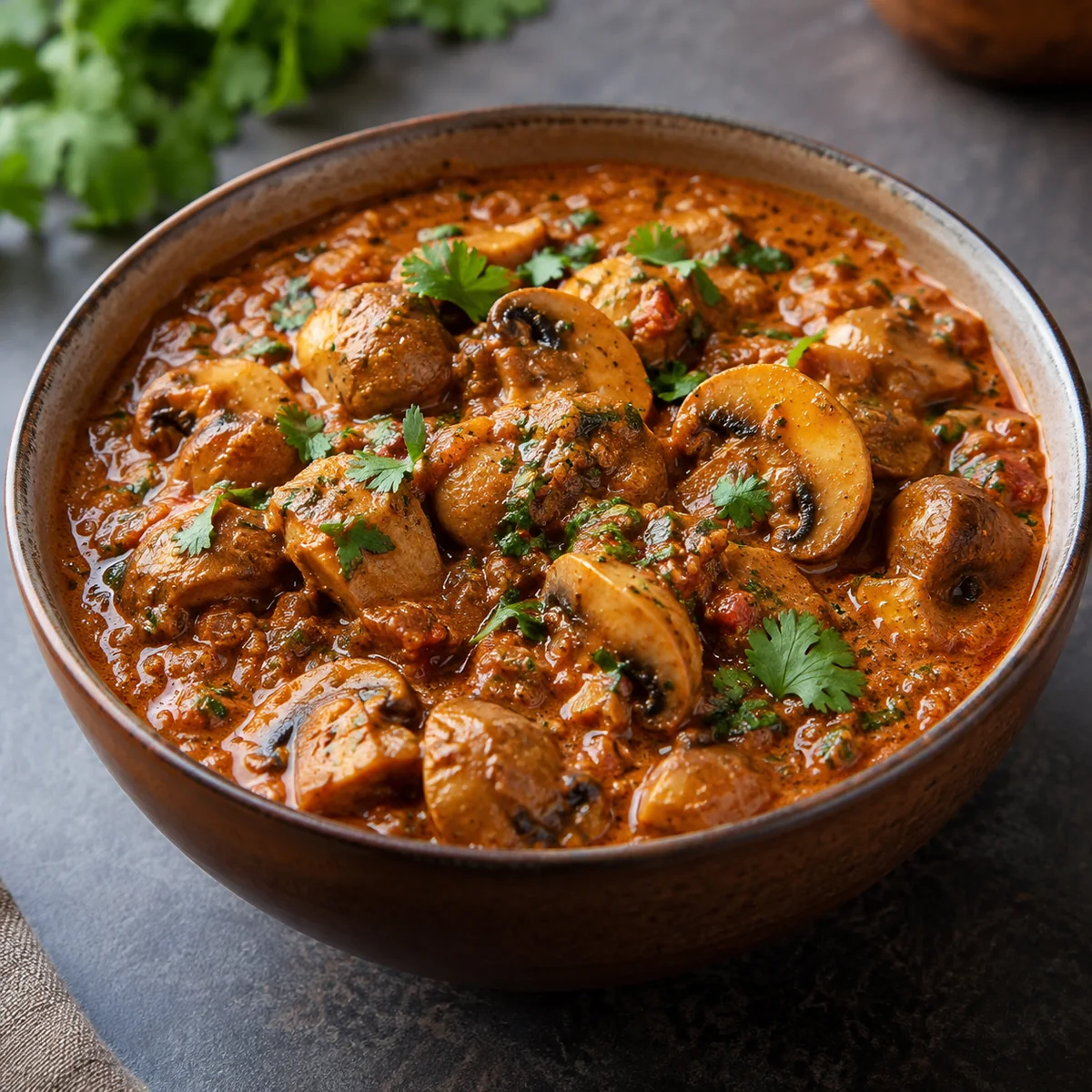 Mushroom Masala